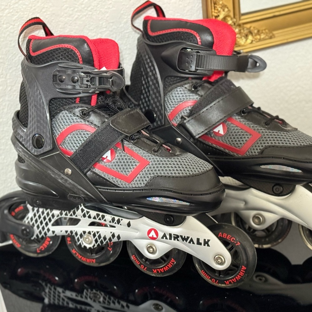 Airwalk Kids Inline Skates - Black and Red